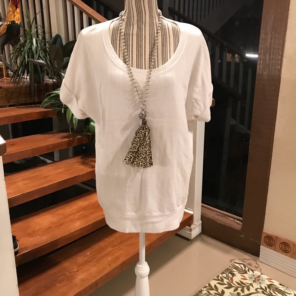 Short Sleeved Sweatshirt